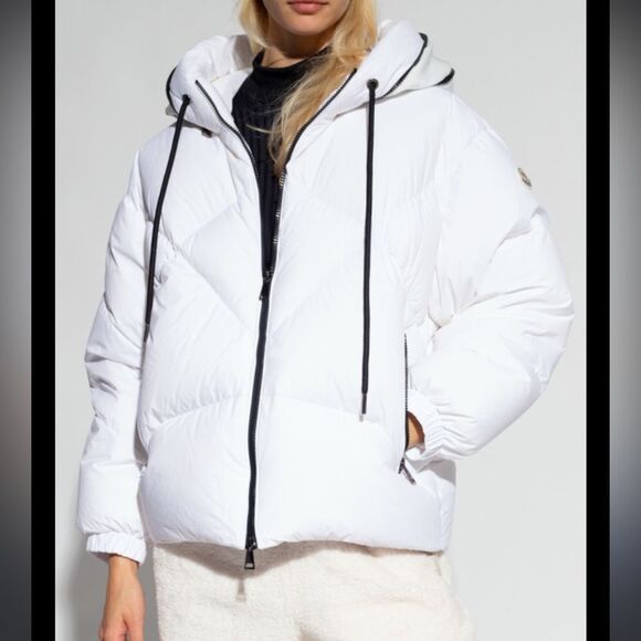 Moncler WHITE ‘Estom’ down jacket - Picture 1 of 16